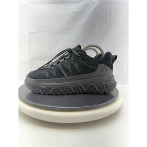 UGG CapTrail Womens‎ Size 7 Low Black Waterproof Suede Running Sneakers Shoes